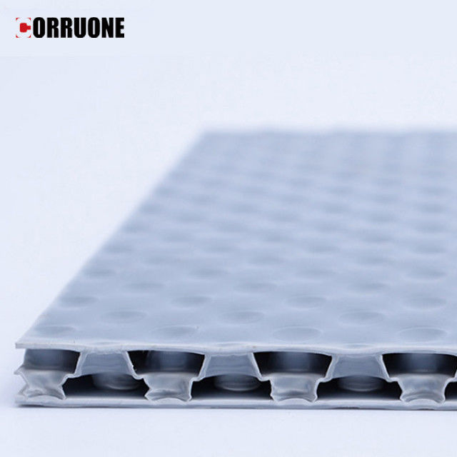 9mm 10mm Papan Plastik Bergelombang Putih Lembar Correx Putih 4mm