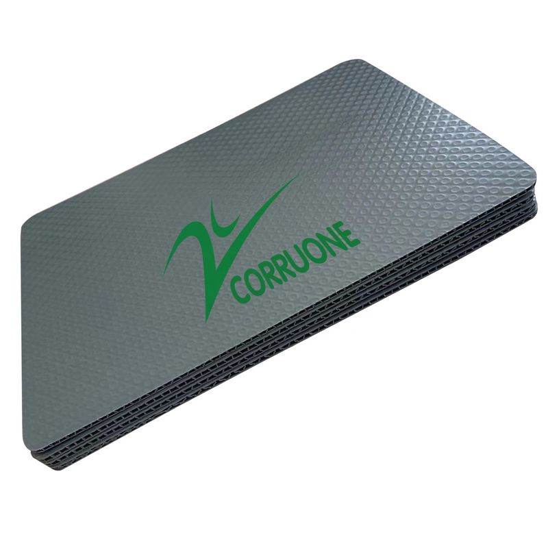 12mm High Strength PP Corrugated Sheet Polypropylene Corrugated Board Floor Protection