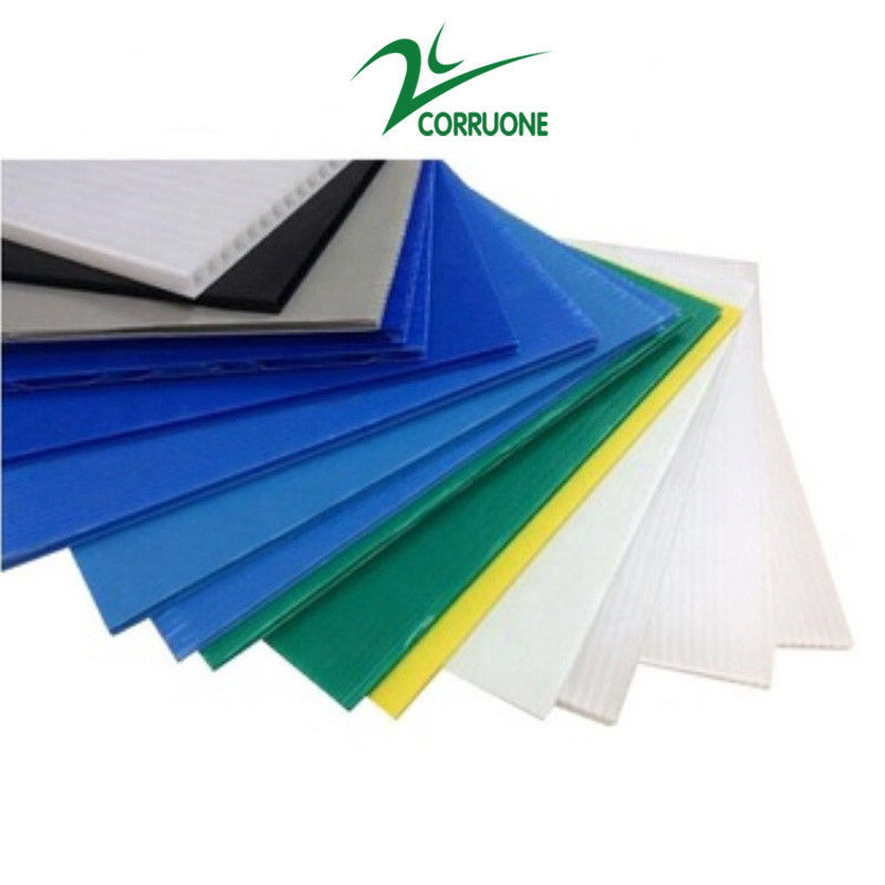 Polypropylene 3mm Corflute Sheet Protection Correx Corflute 2440 X 1220