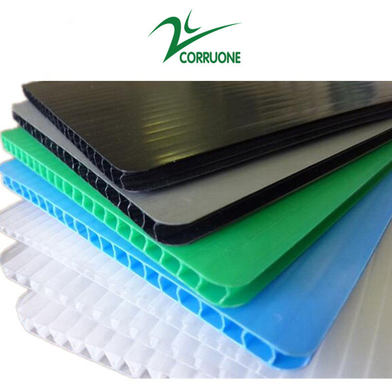 Lembar Corflute Putih 10mm 12mm Lembar Pelindung Lantai Correx