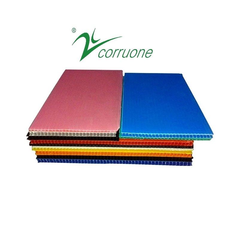 Panel Plastik Bergelombang Cartonplast 4x8 Papan Plastik Corruone PP Daur Ulang