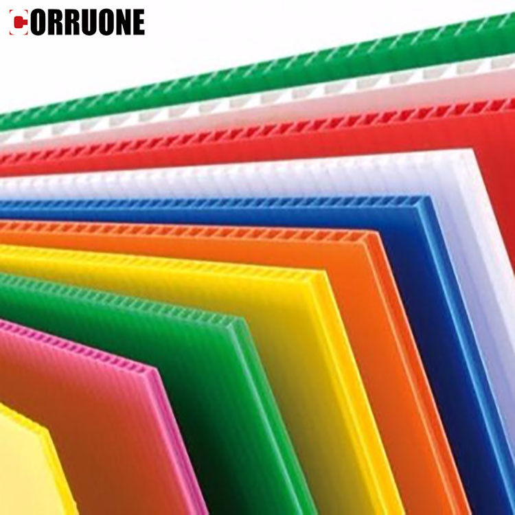 PP 3mm Corflute Sheet Correx Corrugated Plastic Floor Protection Sheets