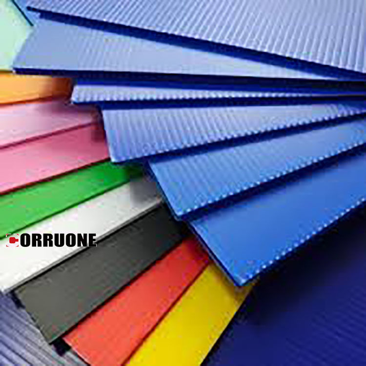 PP 3mm Corflute Sheet Correx Corrugated Plastic Floor Protection Sheets