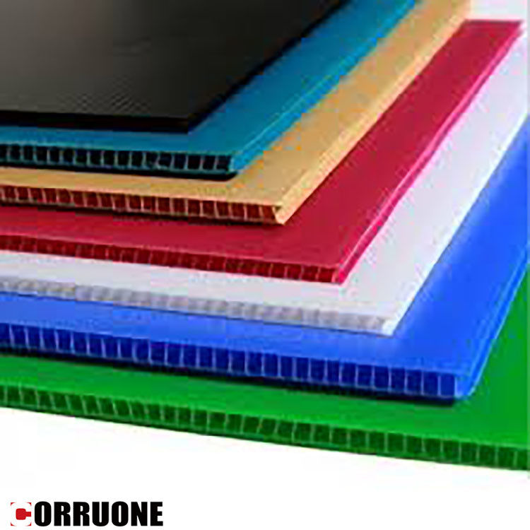 PP 3mm Corflute Sheet Correx Corrugated Plastic Floor Protection Sheets
