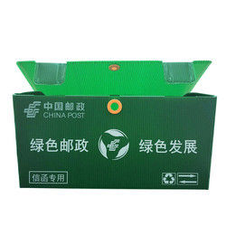 1.5mm-30mm PP Kotak Kemasan Plastik Bergelombang Putih Hijau Biru