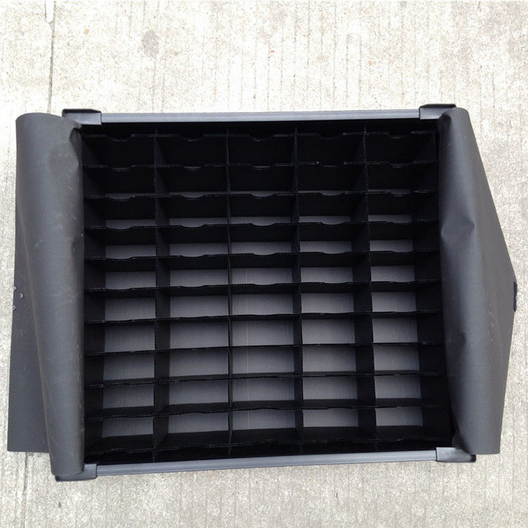 Yellow Asparagus Correx PP Corrugated Box 3.5mm Corflute Storage Boxes