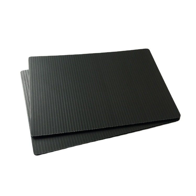 Orange Corrugated Plastic Cover 12mm Bubble Sheet Untuk Perlindungan Lantai