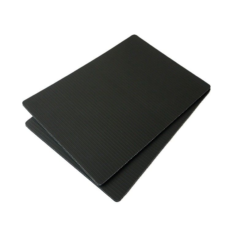 Orange Corrugated Plastic Cover 12mm Bubble Sheet Untuk Perlindungan Lantai